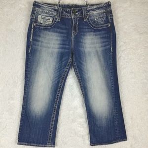 Women’s Vigoss Chelsea Style Capri Jeans Size 11/12